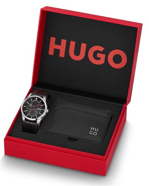 hugo boss watch and wallet set fake|boss versus hugo.